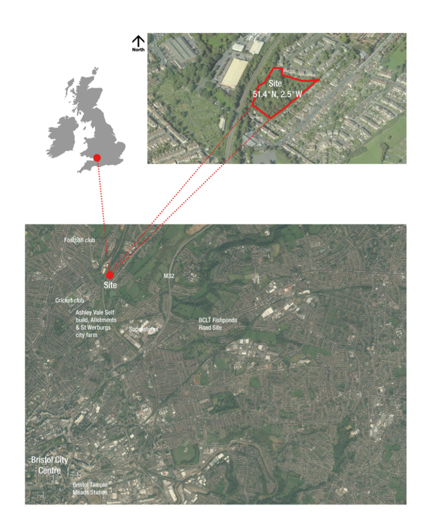 bristol site in context with city