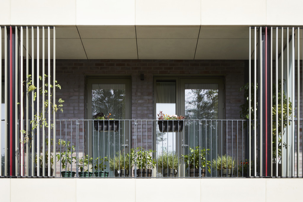 Photograph of individual balcony 